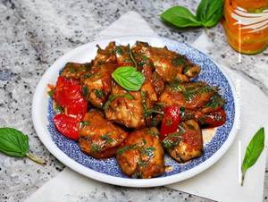 Thai Lemon Basil Chicken                            