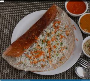 Butter Paneer Masala Dosa