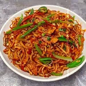 Hot gralic chilli noodle