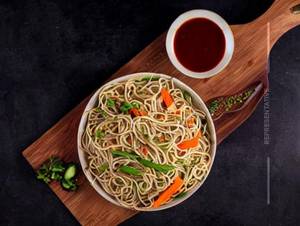 Veg Burnt Garlic Noodles
