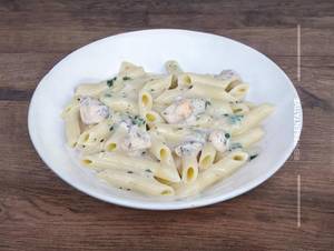 Chicken Penne Alfredo - White Sauce