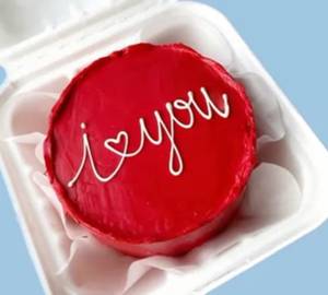 Premium Red Velvet Bento Cake