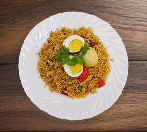 Egg biryani (half)