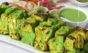 Paneer Hariyali Tikka