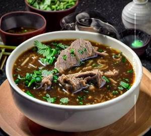 Mutton manchow soup