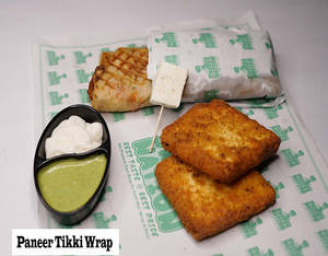 Paneer Tikki Wrap