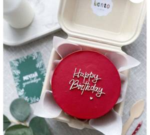 Red Velvet Premium Bento Cake