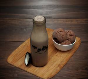 Double chocolate shake