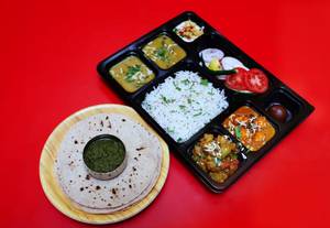 Veg deluxe thali