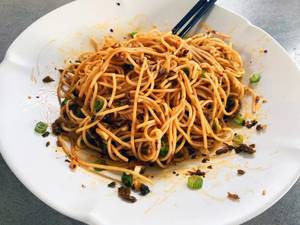 Burned Schezwan Noodles