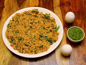 Boiled Egg Kheema Rice. (350 Gm)