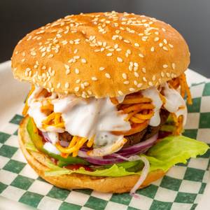 Spicy Noodles Burger