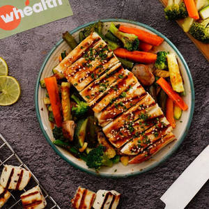 High Protein Paneer Teriyaki Bowl