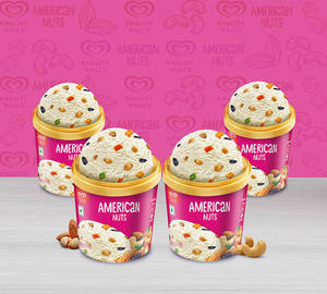 American Nuts Cups [100ml x 4pcs]