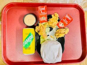 Chicken Burger Combo- C2