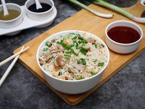 Mushroom Fried Rice