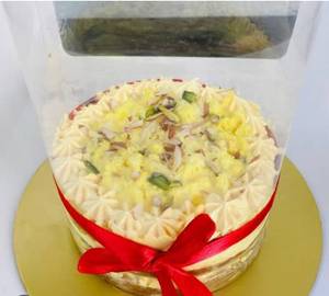 Rasmalai Pull Me Up Cake Eggless
