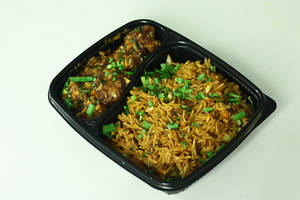 Veg Manchurian Rice Combo
