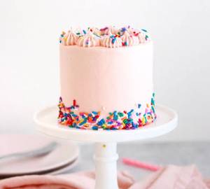 Vanilla Cream Cake Eggless 350 Gram