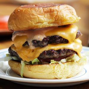 Double cheese burger