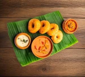 Medu Vada with Sambar