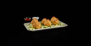 Veg Fried Momos 8pc]