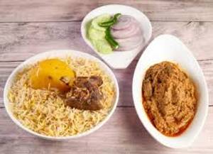 CHICKEN BIRYANI WITH CHICKEN CHAAP