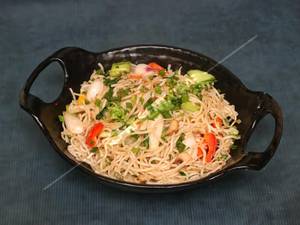 Veg hakka noodles