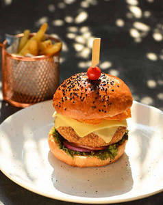 Chicken Crunch Burger