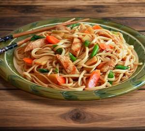 Veg hakka noodles