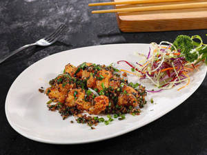 Prawns With Pepper Salt