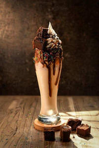 Fudge Brownie Shake