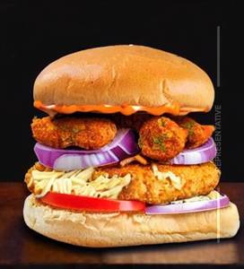 Chicken Tikka Burger 