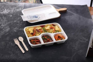 Egg Singapore Noodles + Chicken Chilli Coriander Sauce + Kimchi Salad