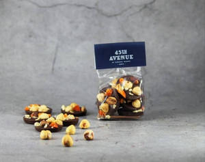 Dark Chocolate With Citrusy Nuts