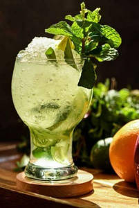 Cucumber Curry Leaves Mojito