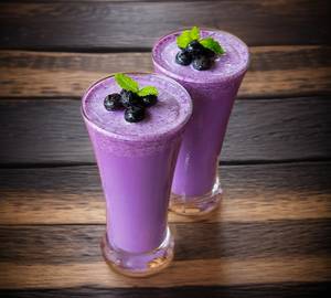 Blueberry Shake [With Icecream]