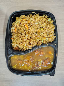 Veg Manchurian Gravy+ Veg Fried Rice