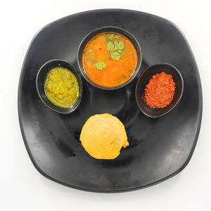 Single Batata Vada Sambhar