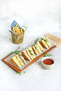 Veg Club Sandwich