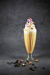 Hazelnut Caramel Frappe