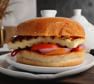 Royal paneer grilled burger