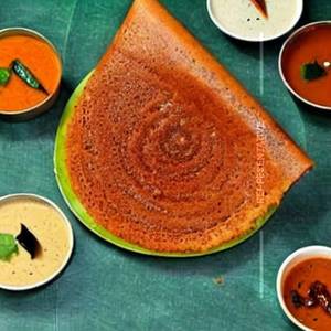 Ragi onion dosa