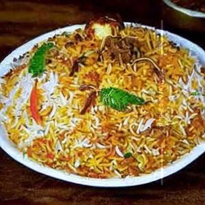Keshar kaju biryani