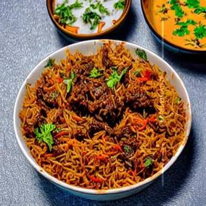 Mutton keema rice