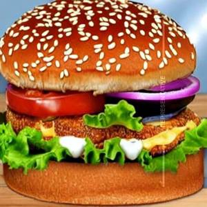 Double Chicken Burger 