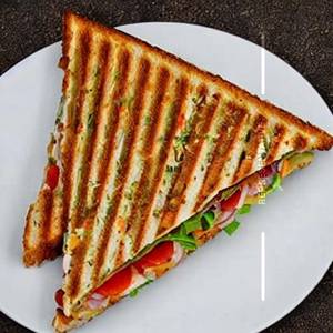 Vegetable Cheese Grilled Sandwich