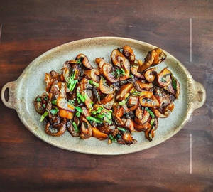Mushroom Crispy Chilly