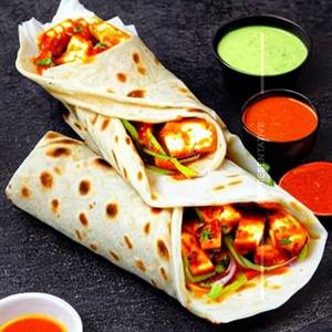Tangy Paneer Wraps