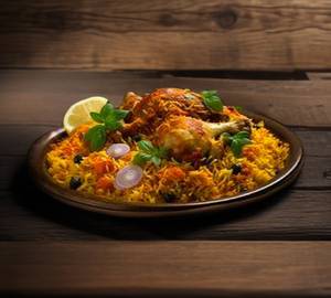 Chicken fry biryani
